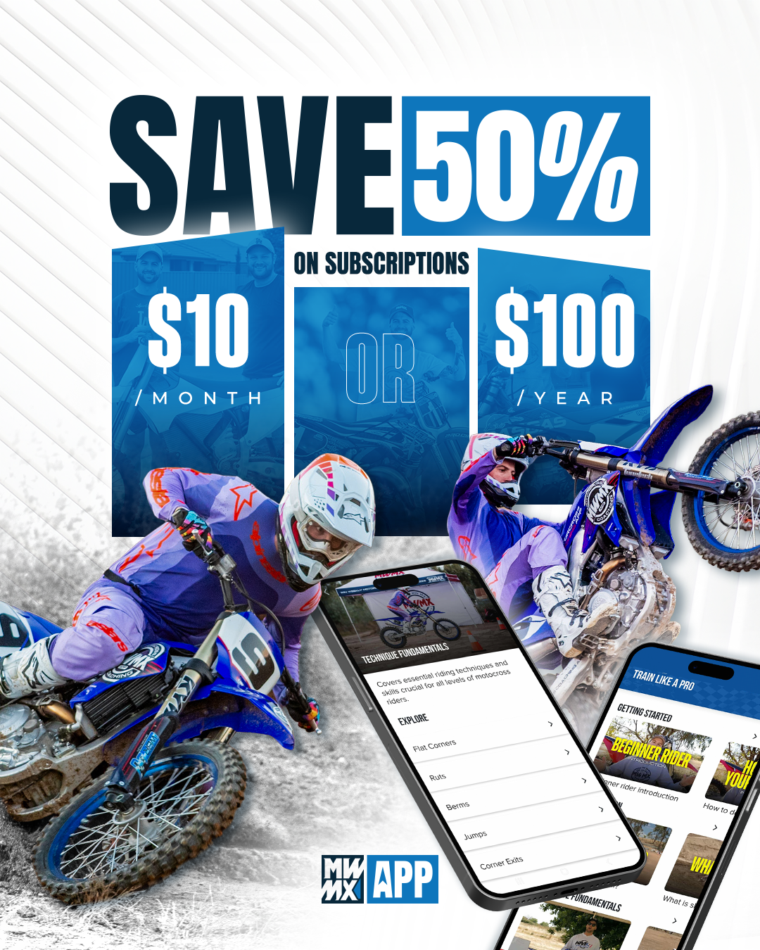 MWMX 50% Off Campaign